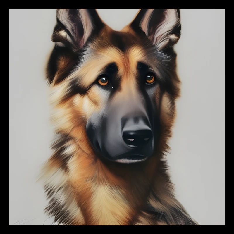 Adorable german shepherd