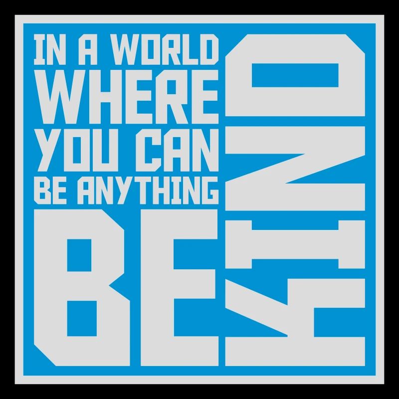 Vous pouvez être gentil