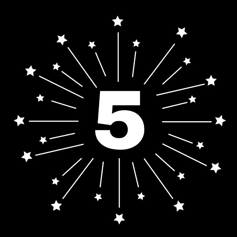 5th Starred Anniversary - 5 Years Gift