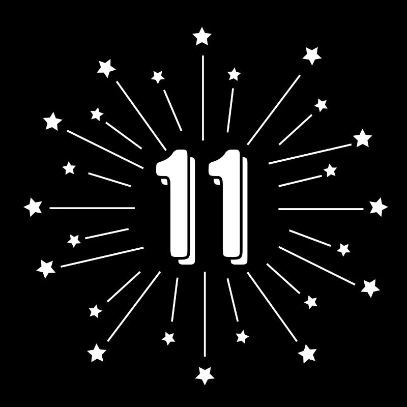 11e anniversaire étoilé - cadeau 11 ans