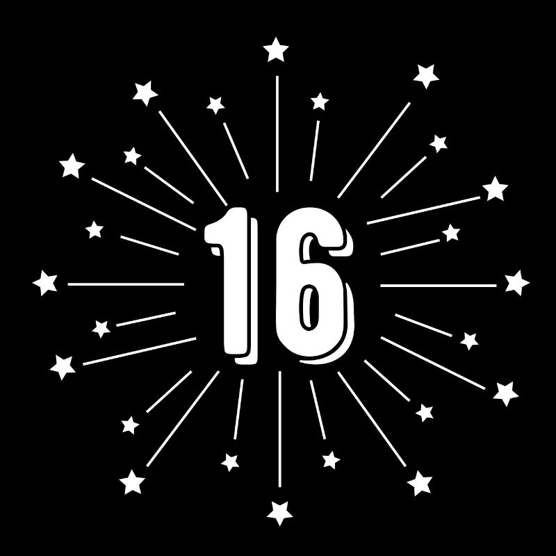 16th Starred Birthday - Gift 16 years