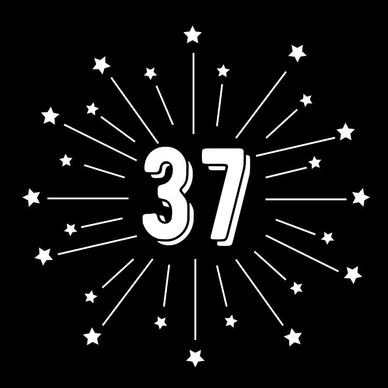 37e anniversaire étoilé - cadeau 37 ans