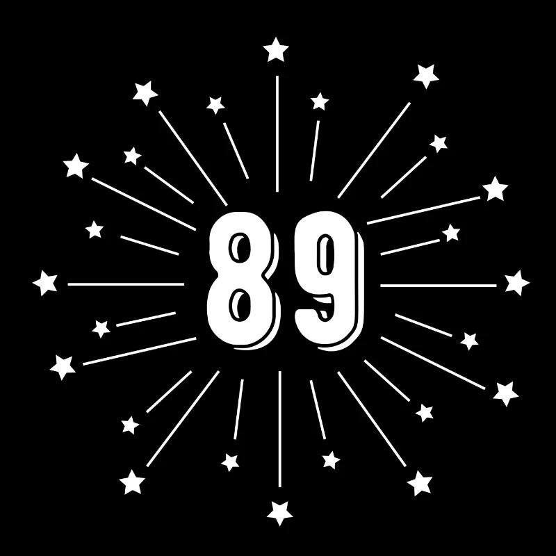 89. Sternengeburtstag - Geschenk 89 Jahre