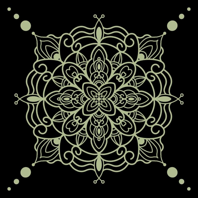 Style Mandala - vert