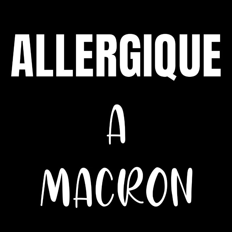 Allergique à Macron