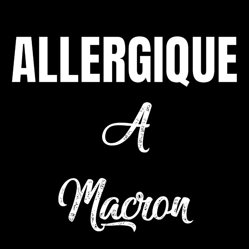 Allergique à Macron