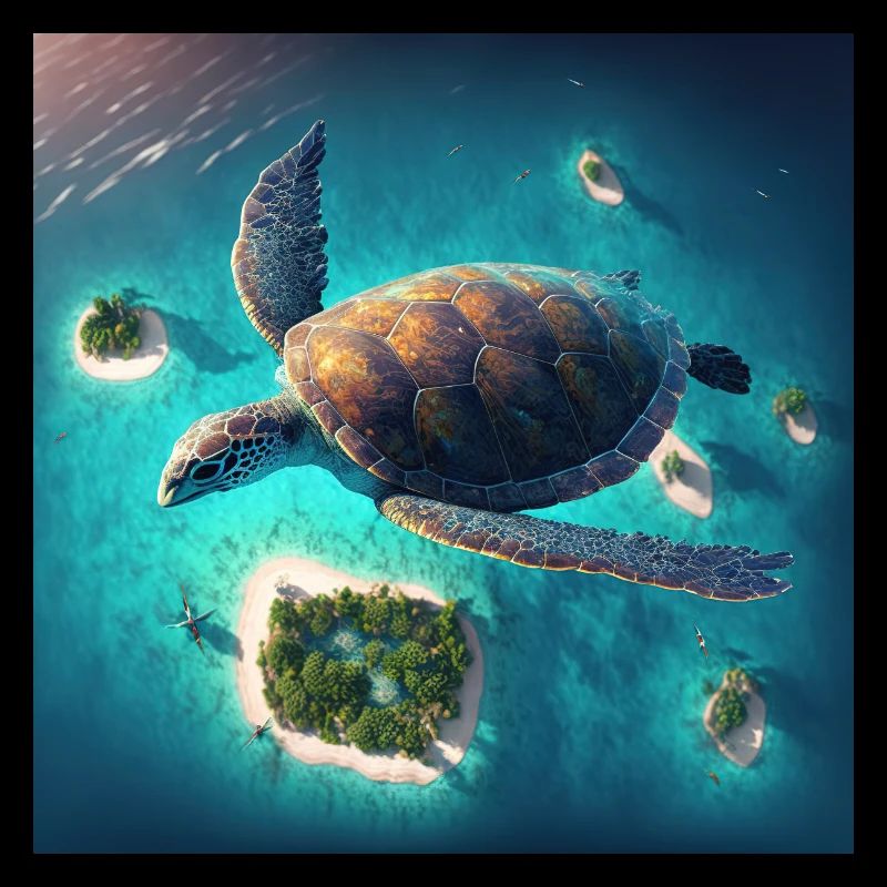 Die fliegende Schildkröte