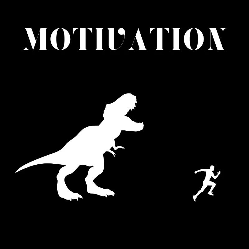 motivation dinosaur courir