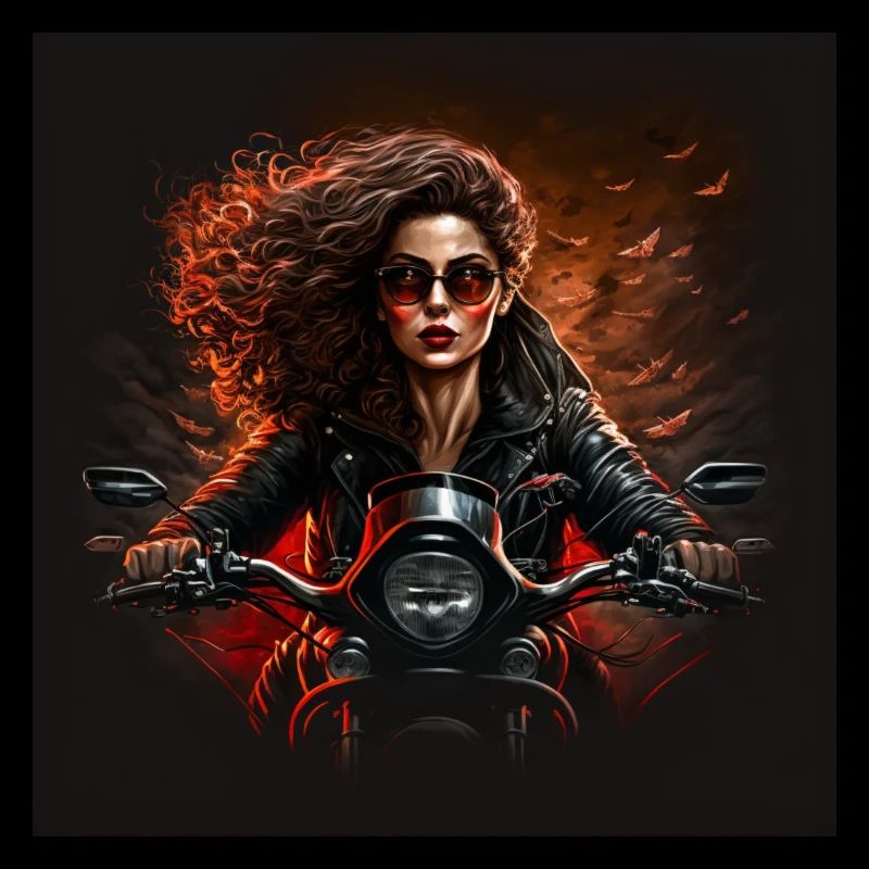 Female Biker 2