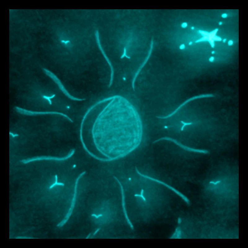 BLAUER STERNENMOND