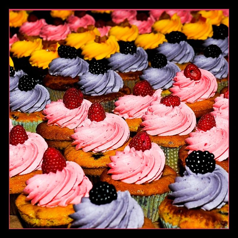 Douce étendue de couleurs