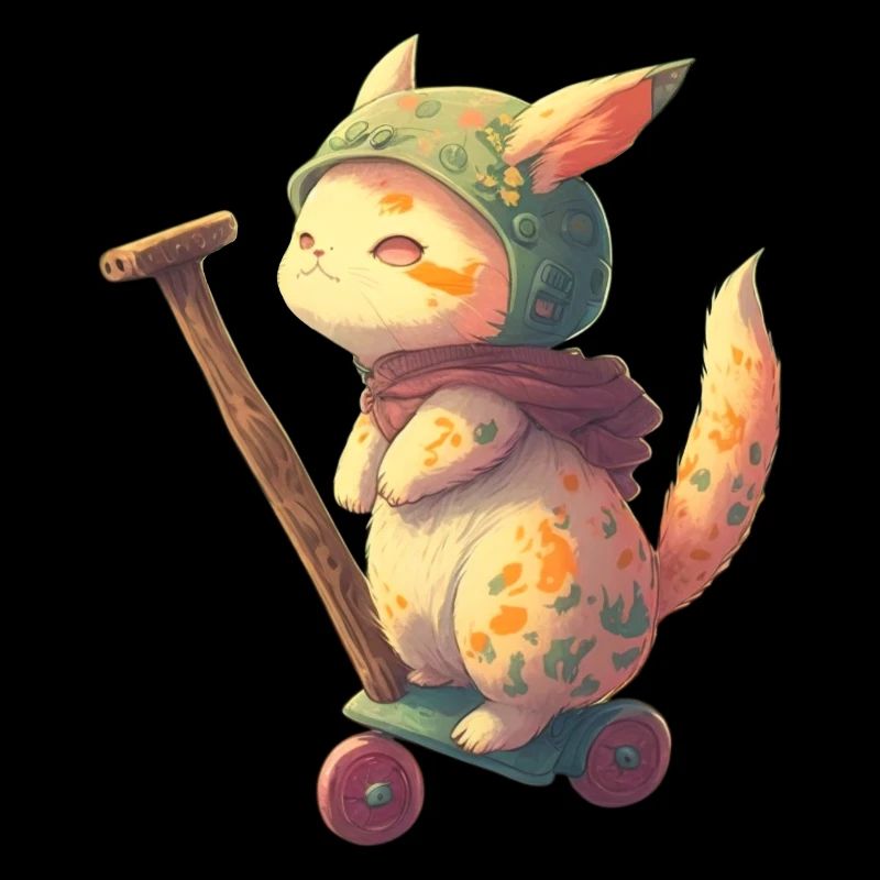 Scooter cat
