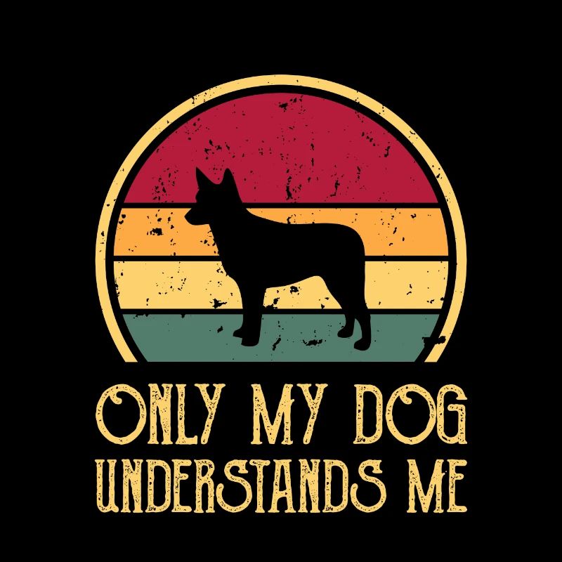 Australian Stumpy Tail Cattle Dog Silhouette