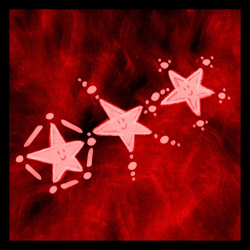 THREE RED STARS