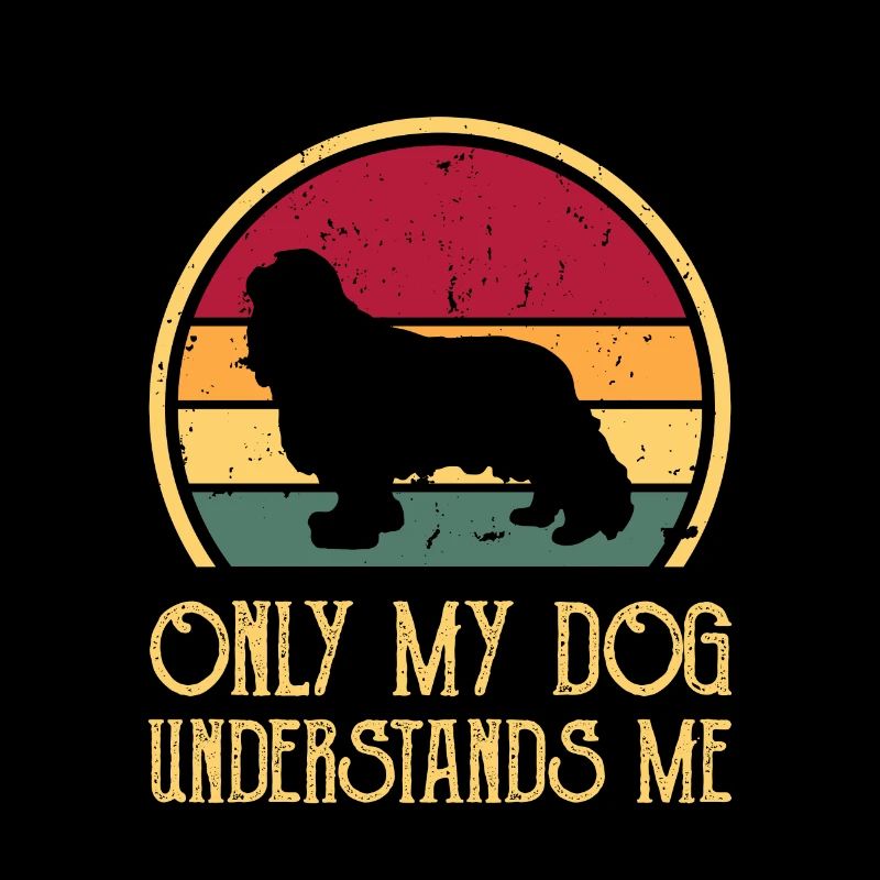 Cavalier King Charles Spaniel Hund Silhouette