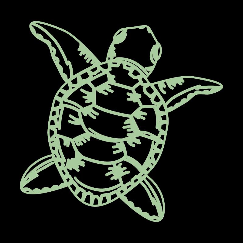 Turtle in Green