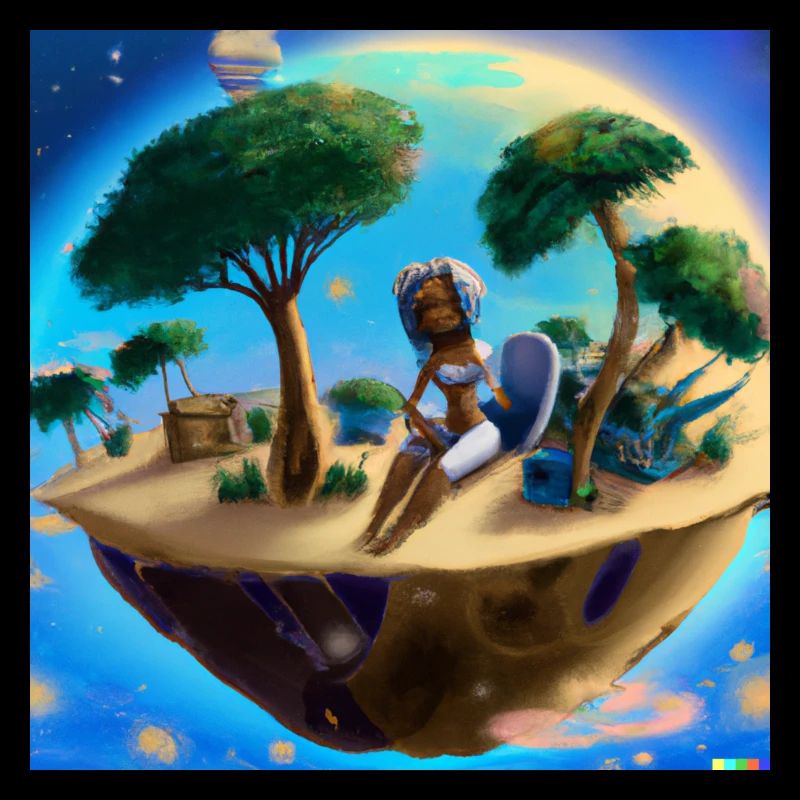 Chilling in Space, far from Earth