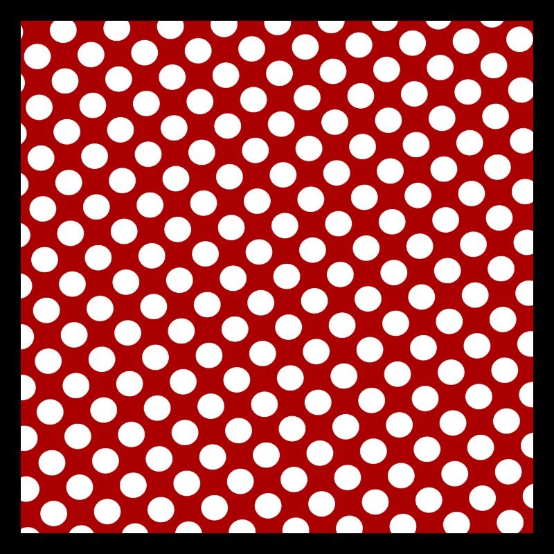 Polka dot red white background dot pattern