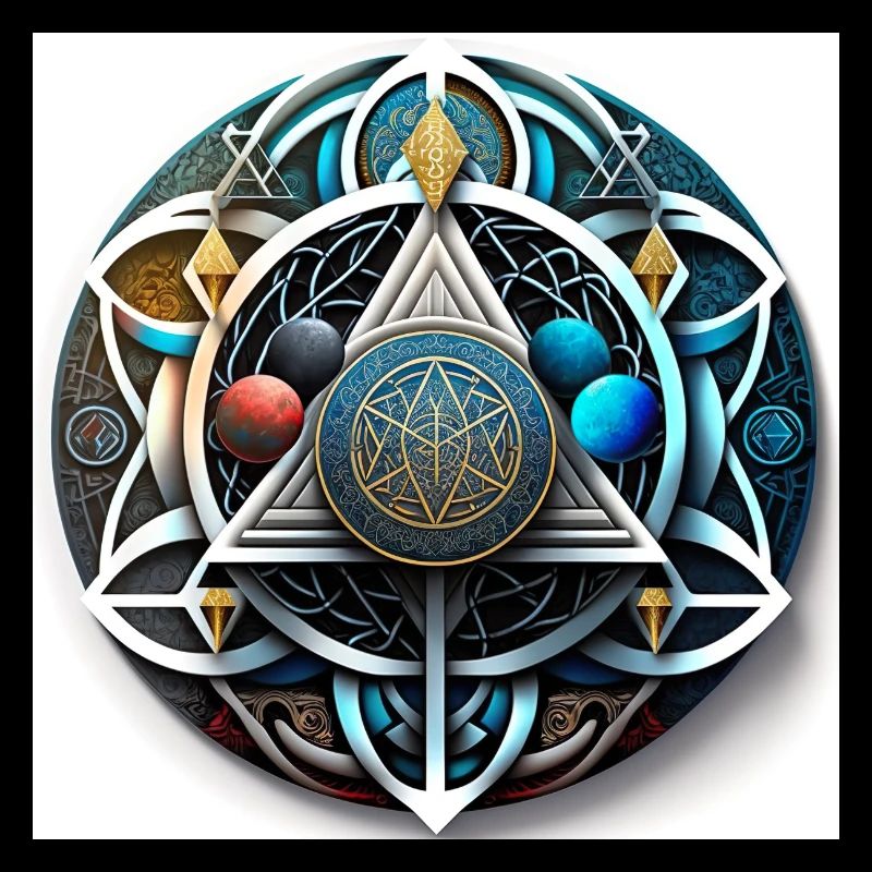 Planetary mystical circle