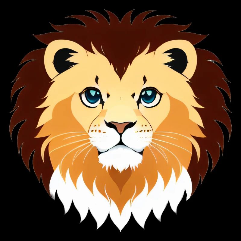 Royal Cartoon Lion Lions Comic 5