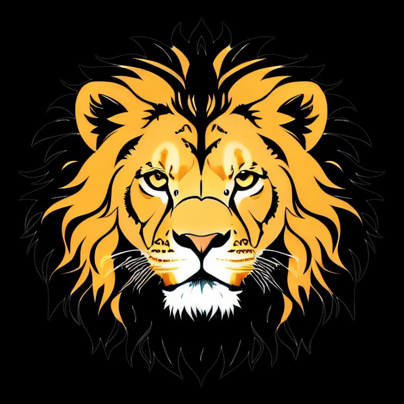 Royal Cartoon Lion Lions Comic 12