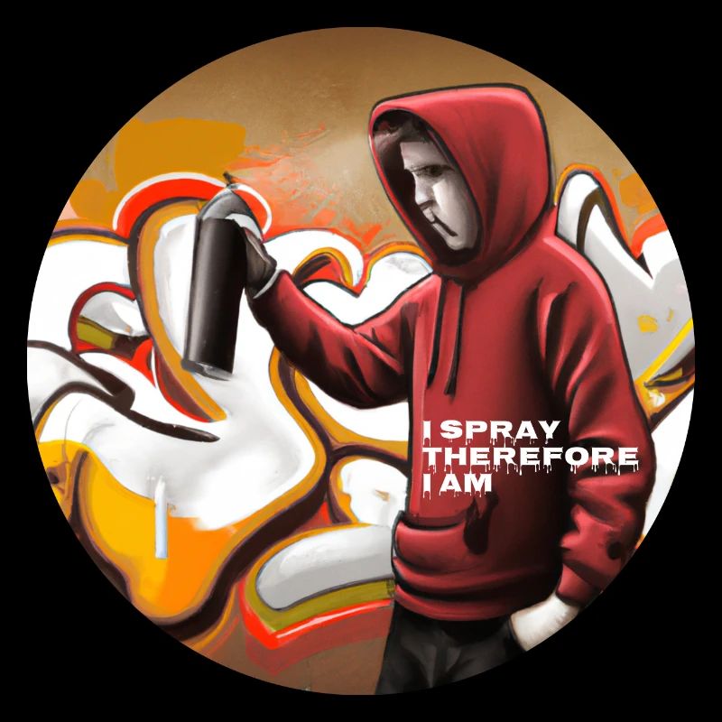 I SPRAY THEREFORE I AM - Sprayer mit Dose