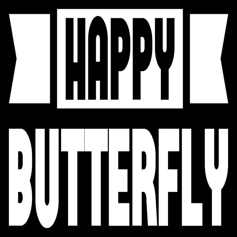 Papillon heureux