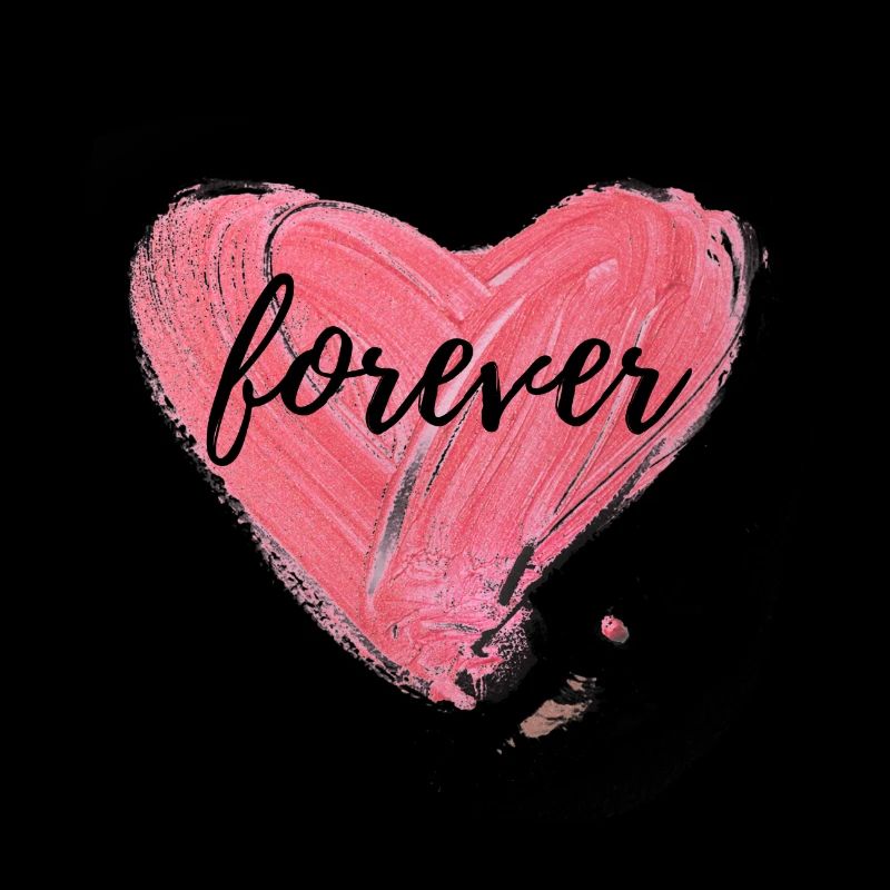 Valentinstag Herz mit Spruch