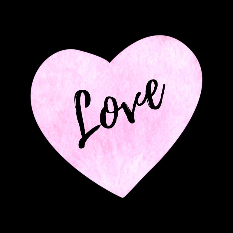 Cœur de Saint-Valentin avec amour