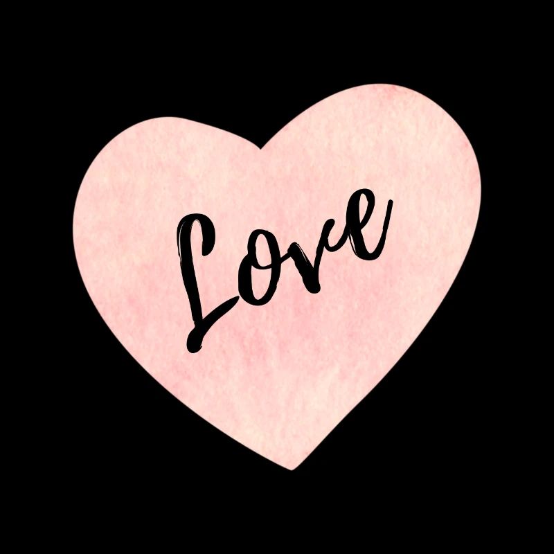 Cœur de Saint-Valentin avec amour