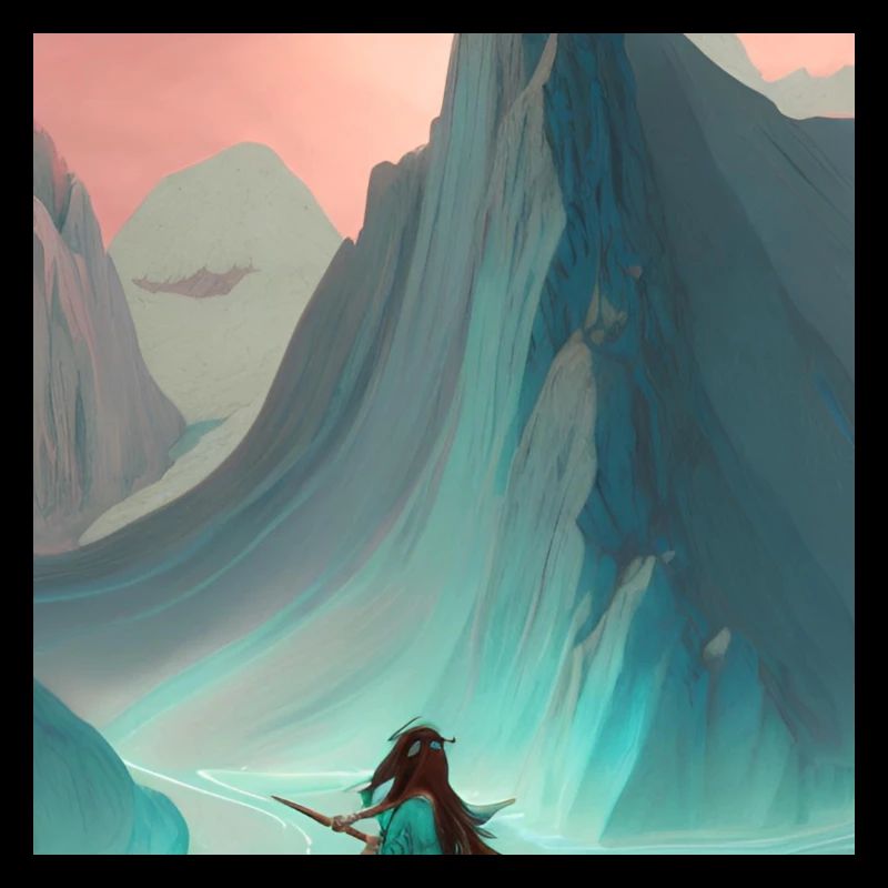 Femmes plongeant dans les collines