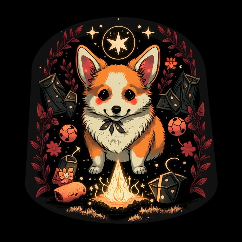 Corgi Necromancer