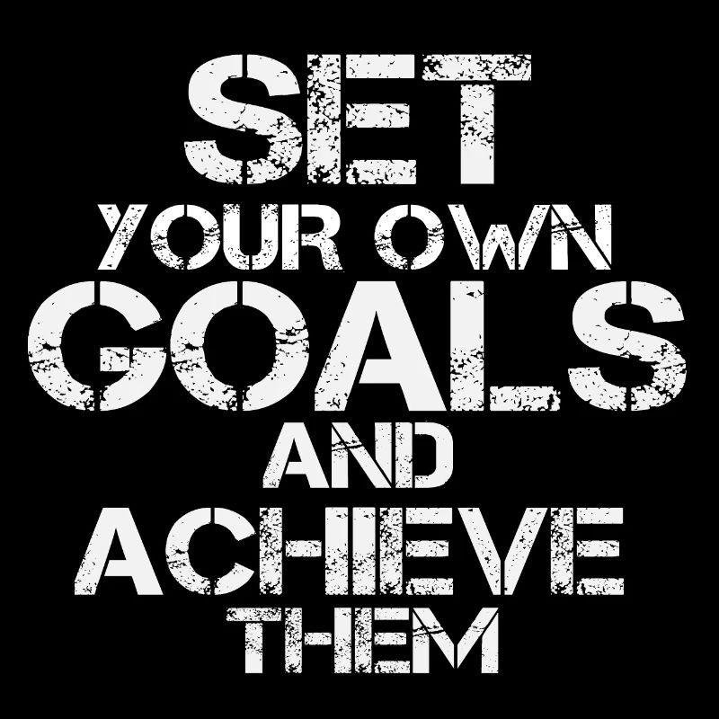 Establece tus propios objetivos