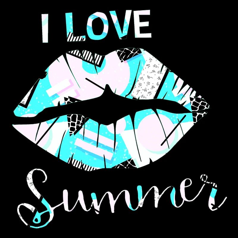 Summer surf miami beach paradise 80s retro 90s