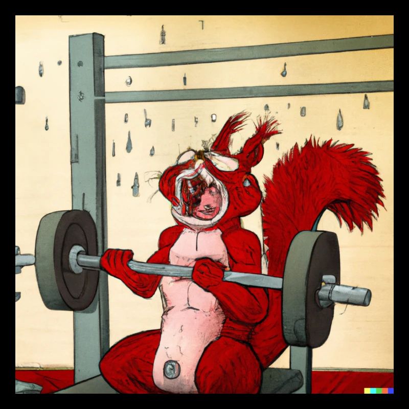 SQRRLD - Squirrel's Bench Press Accident 05
