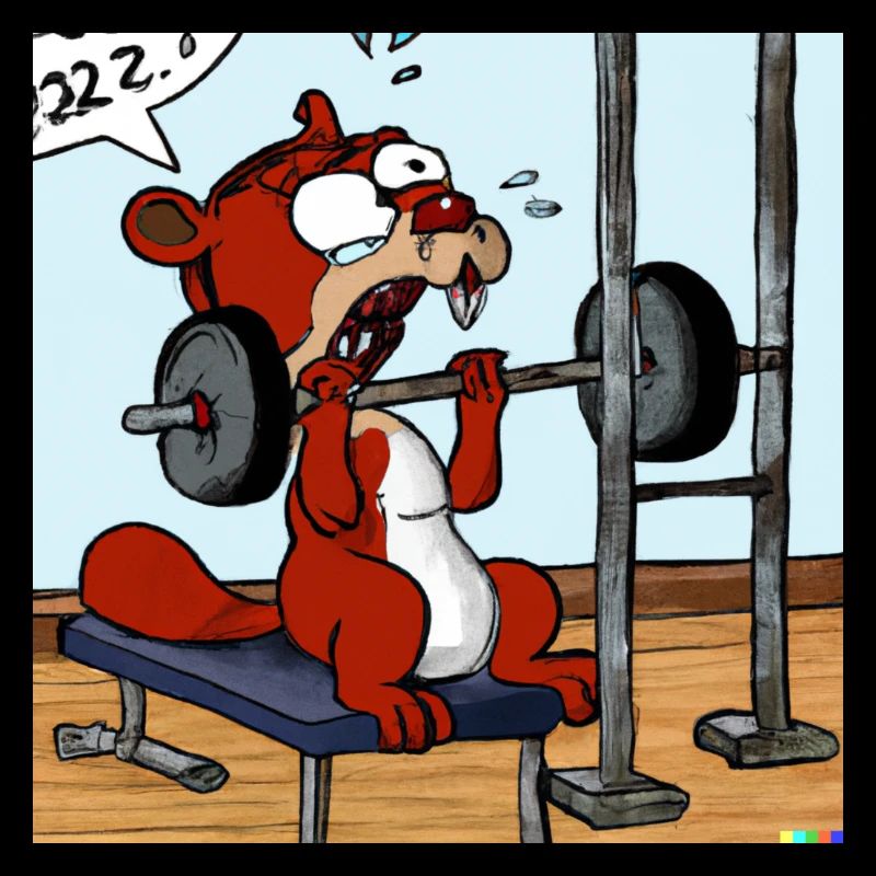SQRRLD - Squirrel's Bench Press Accident 03