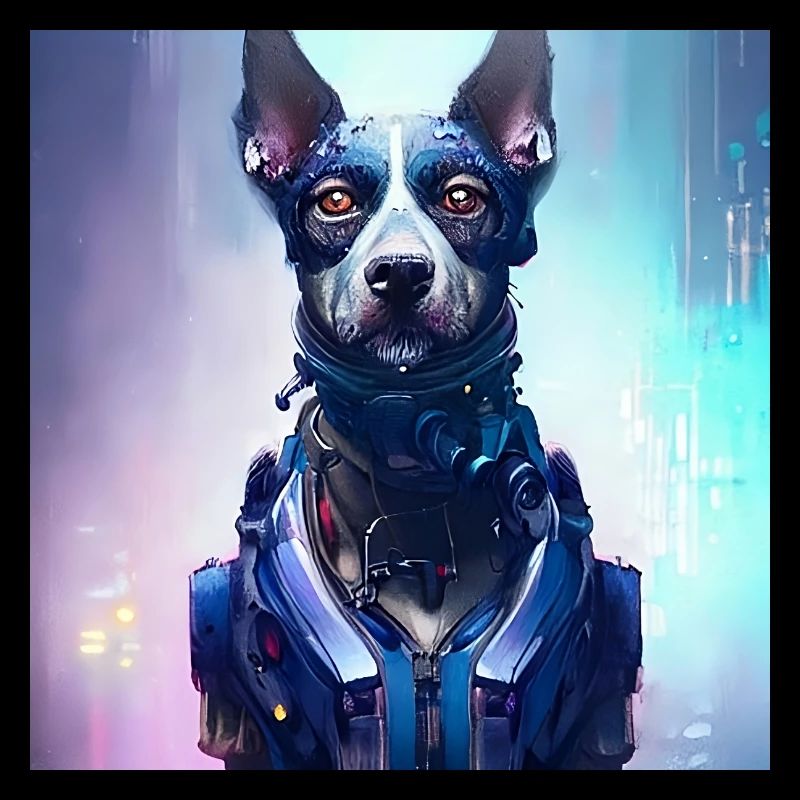 Futuristic dog