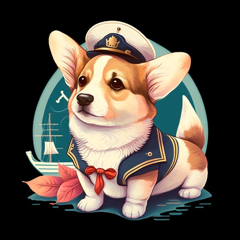 Corgi Sailor