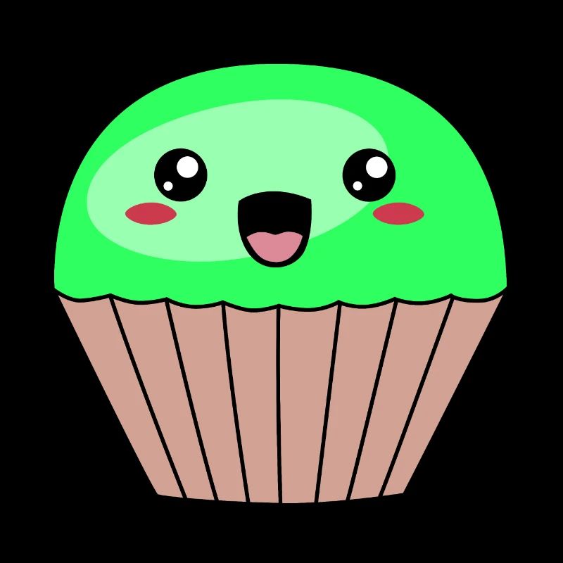Muffin vert doux