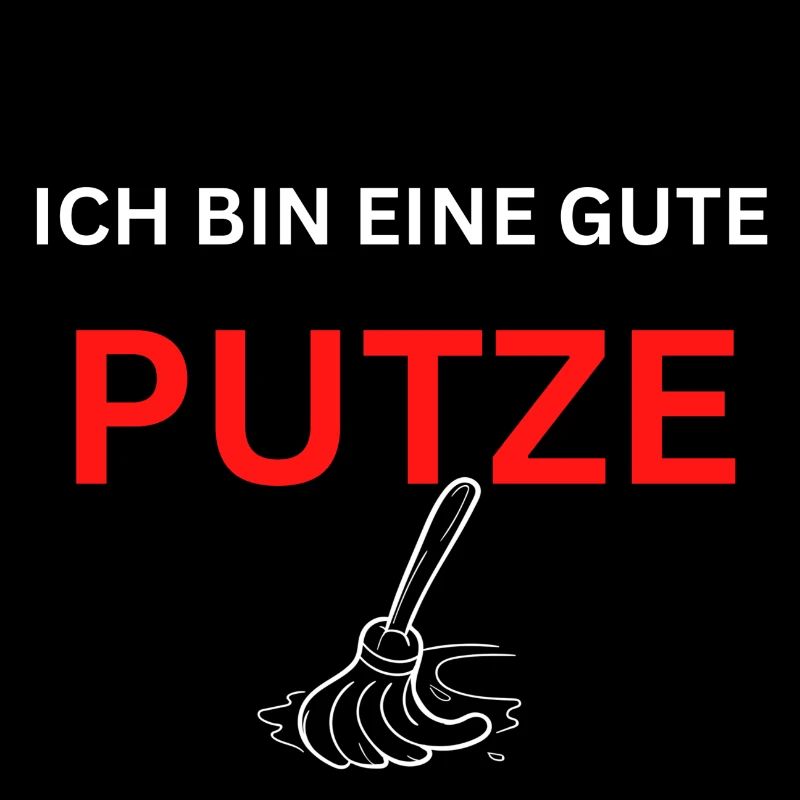 Ich bin eine gute Putze