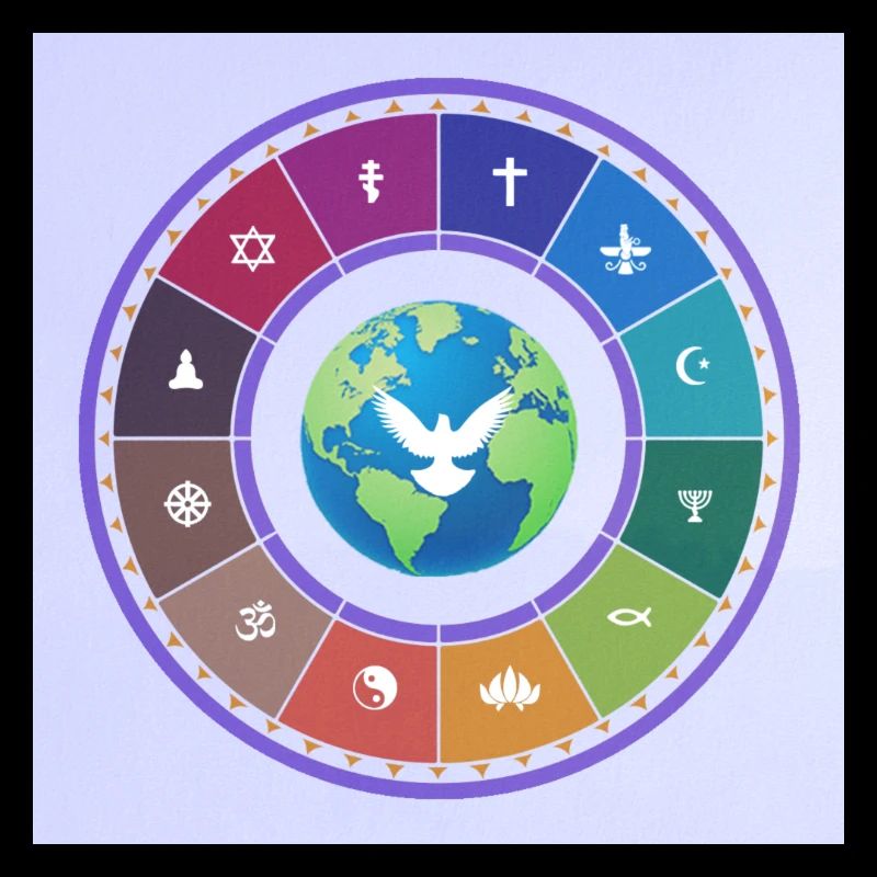 One World many religions for peace.