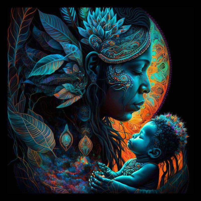 Mutter und Tochter Fantasy