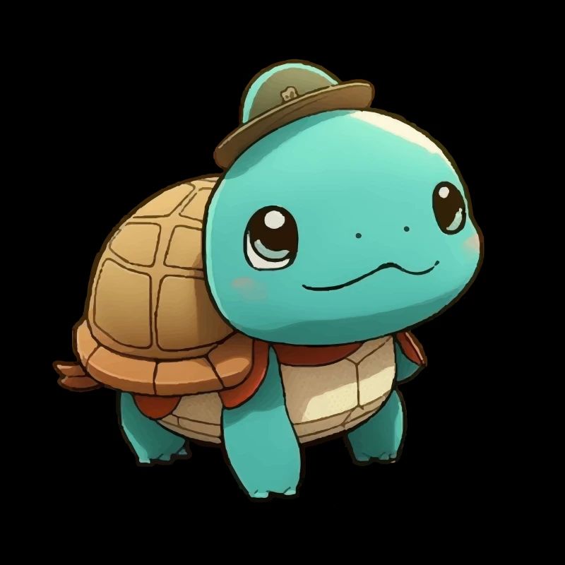 Doki the little turtle