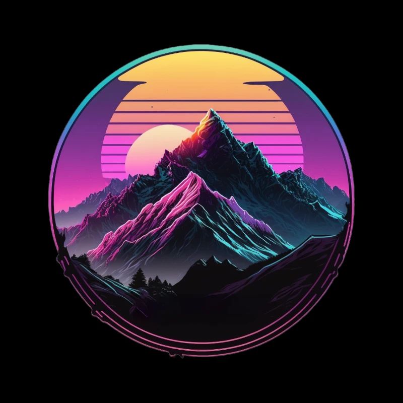 Mount Everest Synthwave