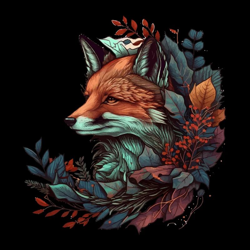 Fuchs Tattoo Geschenk