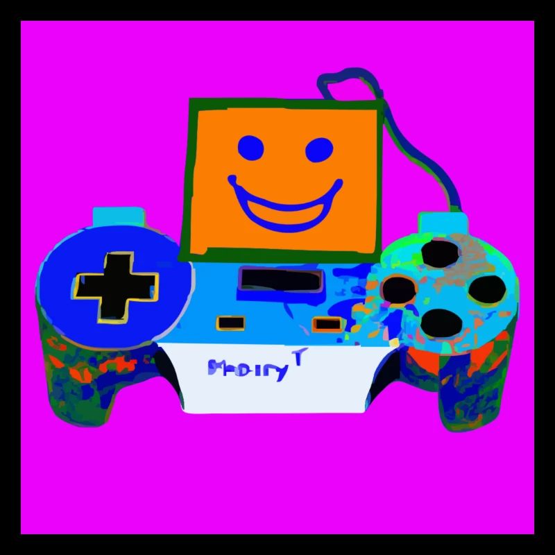 a PS-5 smiling illustroke 2