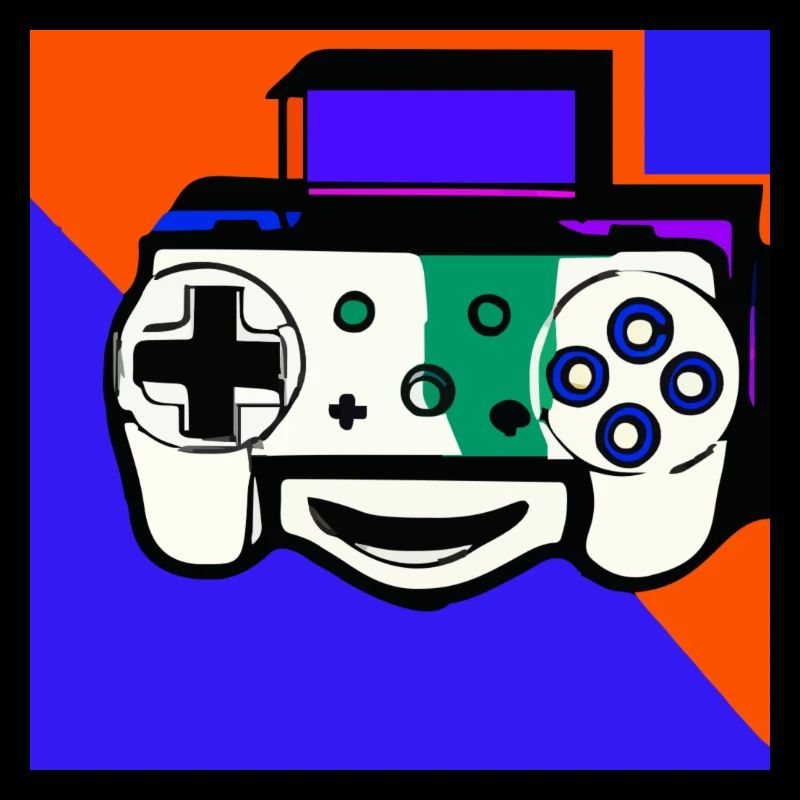 a PS-5 smiling illustroke 3