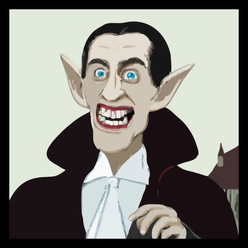 Dracula that s lost his teeth illustroke 2