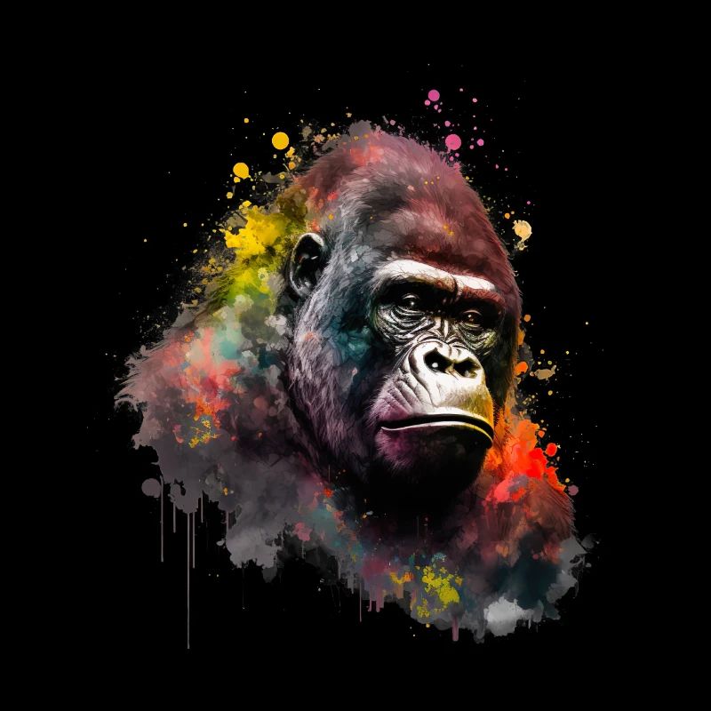 Abstract Gorilla n°3