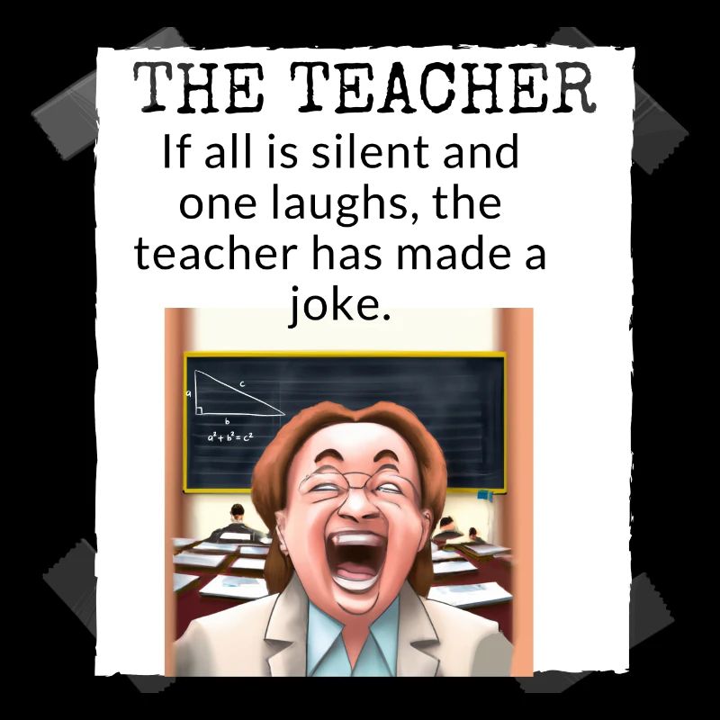 Lehrer Schüler Witz